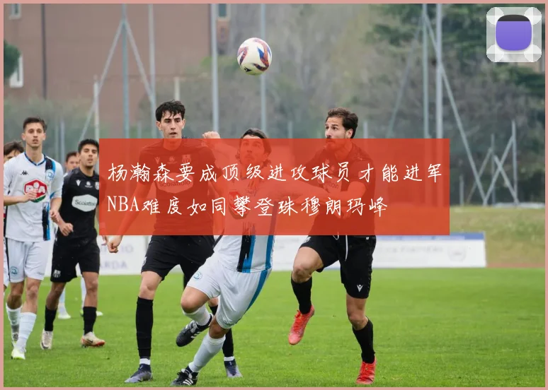 杨瀚森要成顶级进攻球员才能进军NBA难度如同攀登珠穆朗玛峰